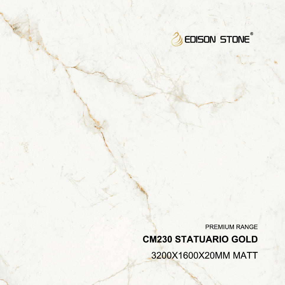Porcellana in oro statuario